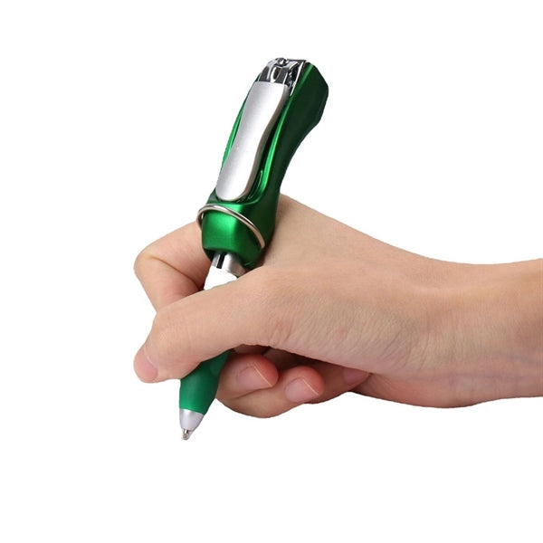Foldable Nail Clipper w/ Pen