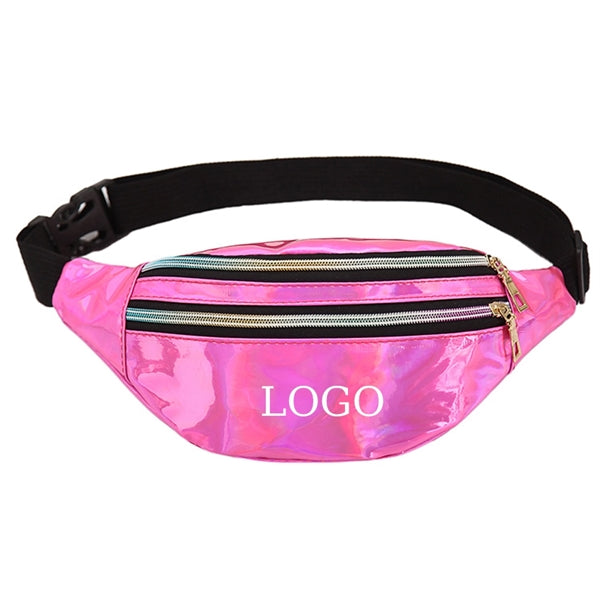 Metallic Color Sport Waistbag for Women Men Kids