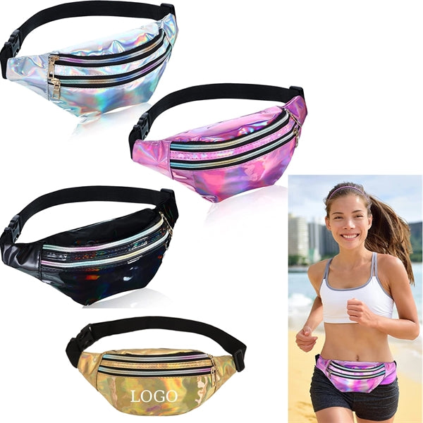 Metallic Color Sport Waistbag for Women Men Kids