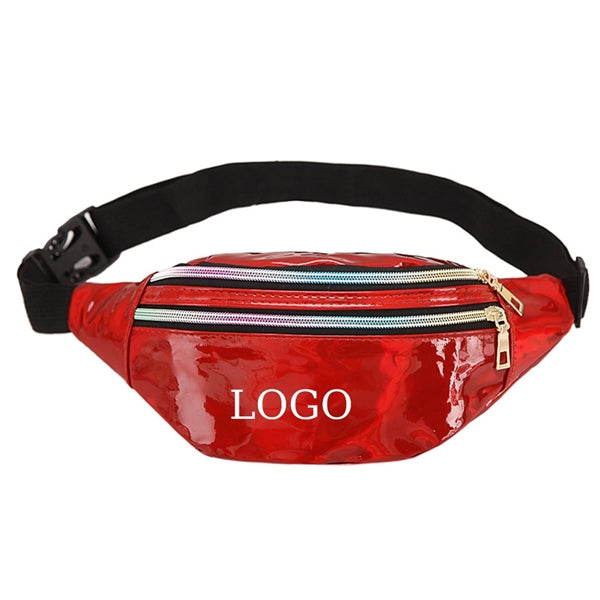 Metallic Color Sport Waistbag for Women Men Kids