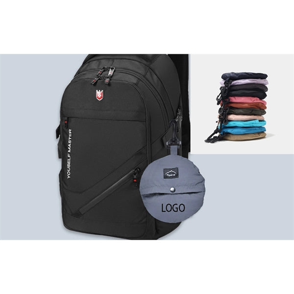 Fast dry packable bucket hat with carabiner