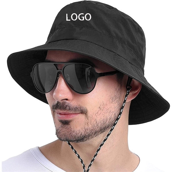 Fast dry packable bucket hat with carabiner