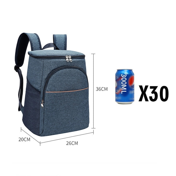 Large Capacity Insulated Cooler Backpack 30 Can
