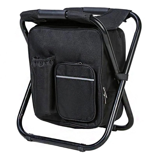 Backpack Foldable Chair With Cooler Bag