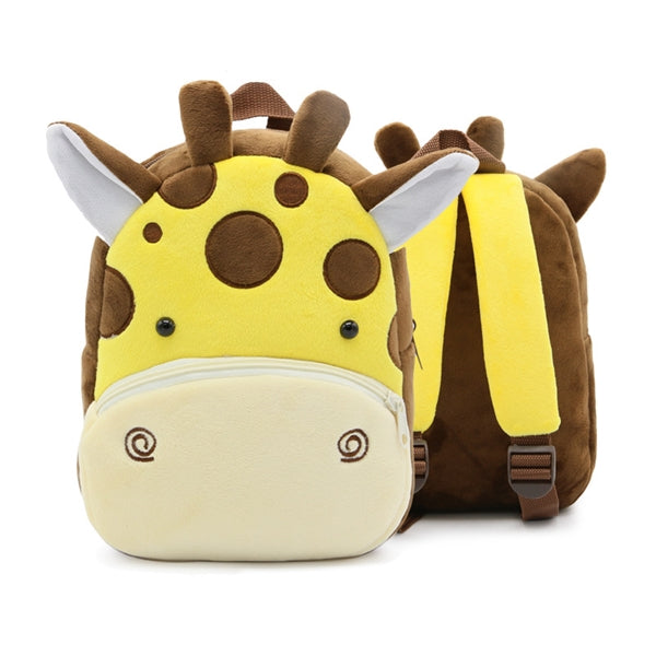 Plush Kids Kindergarten Preschool Bags Toddler Backpack