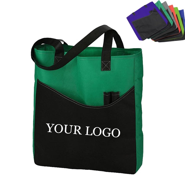 River Pocket Tote Bag