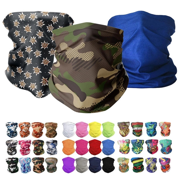 Multi-functional Full Color Polyester Neck Gaiter