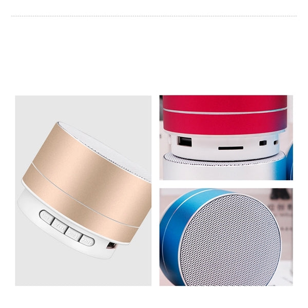 Portable Wireless Bluetooth Mini Speakers With LED Light
