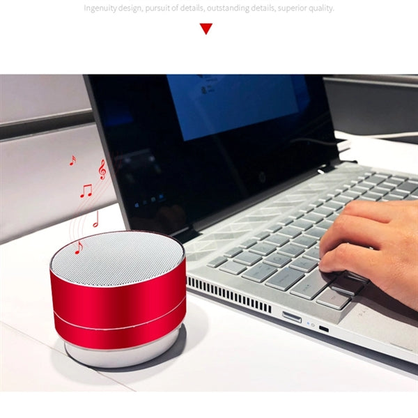 Portable Wireless Bluetooth Mini Speakers With LED Light
