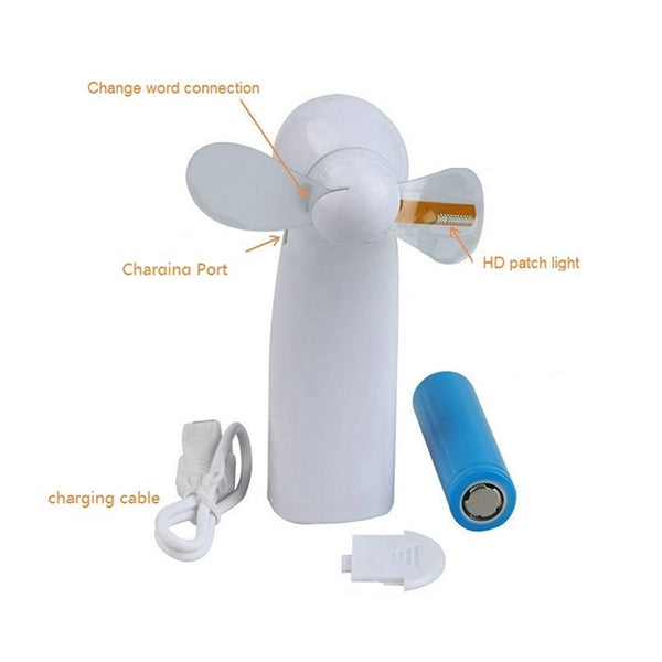 Lighted Programmable Message Fan