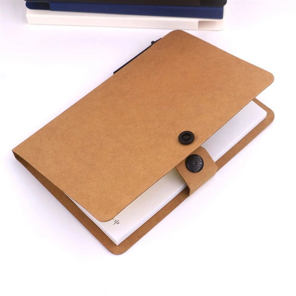 Mini Memo Book with Flags and Pen