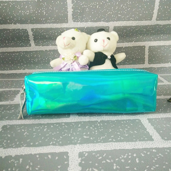 Holographic pencil bag