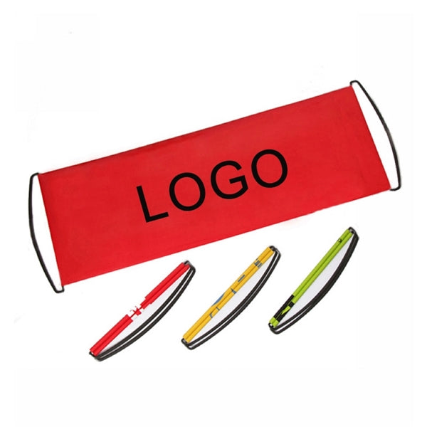 Retractable Hand-Held Scroll Banner