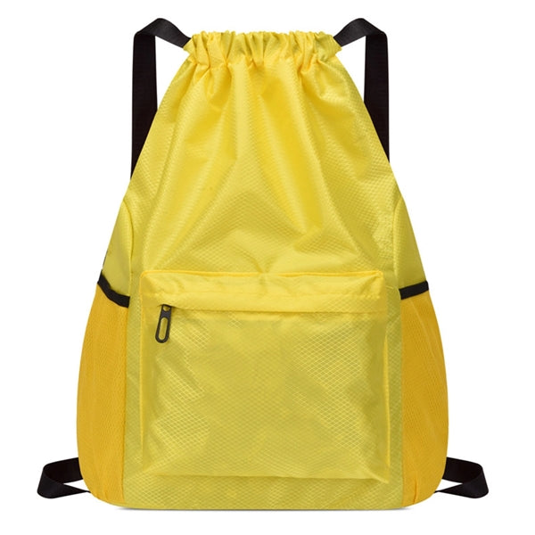 Sports Football Drawstring Backpack