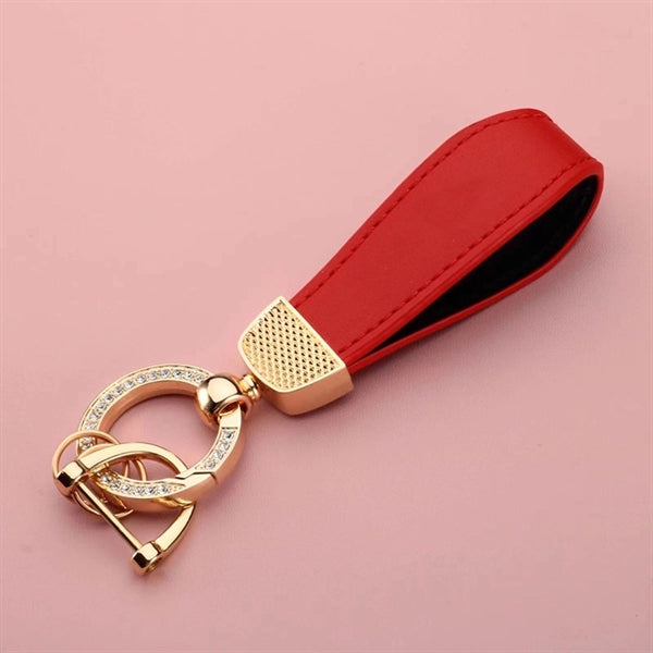 Leather Loop Key Chain