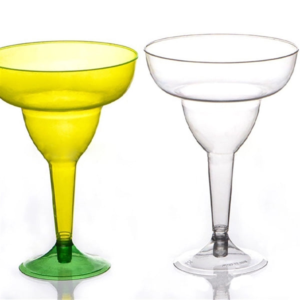 10 Oz. Disposable Plastic Margarita Glasses