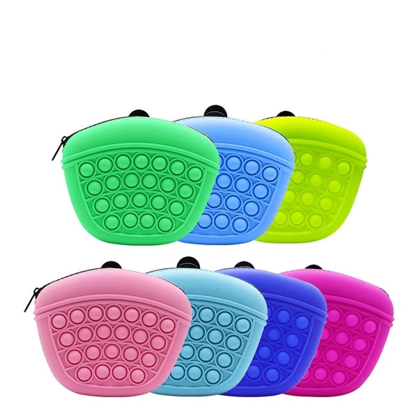 Silicone Dog Treat Pouch w/ Zipper