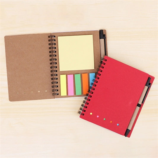 Sticky Business Notebook with Pen In Holder