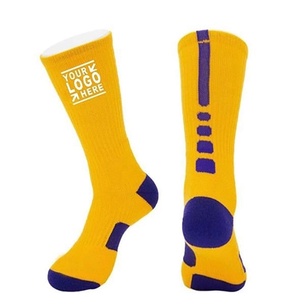 Adult Basketball Crew Socks