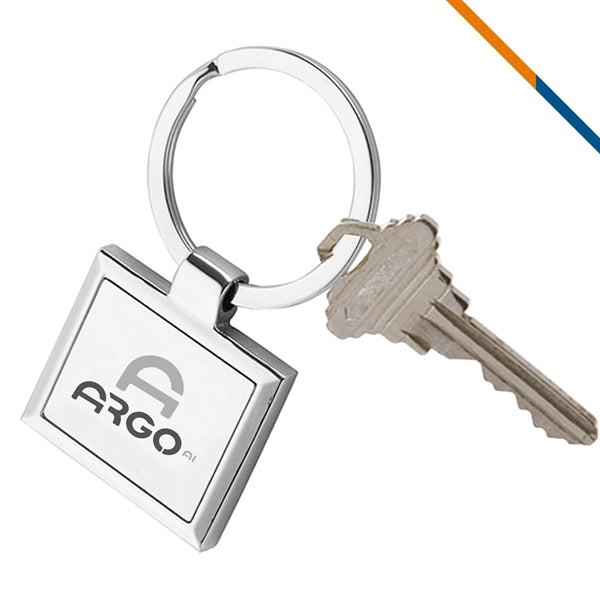 Solin Square Keychain