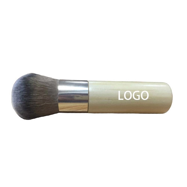 Bamboo Makeup Brush with Soft Synthetic Bristles