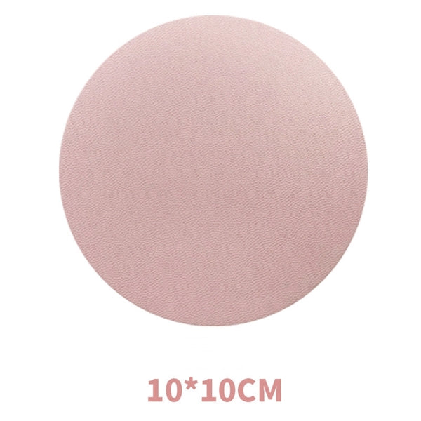 PU Leather Double-Sided Heat Insulation Coaster