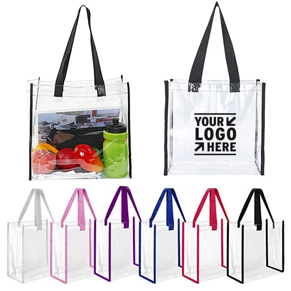 Music Festival Clear Tote Stadium Bag