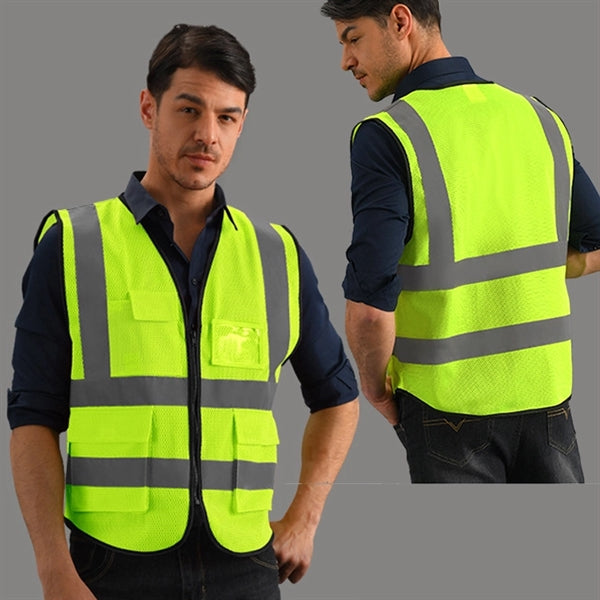 Safety Vest w/Multi Pockets