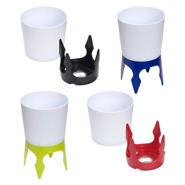 Beach Drink Holder Coaster Spike Cups with Bottle Opener
