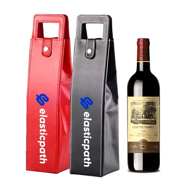 Single Bottle Wine Tote Bag