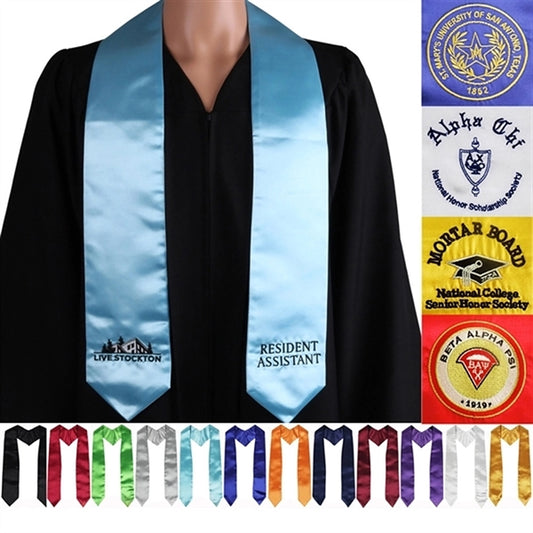 Embroidered Graduation Stoles