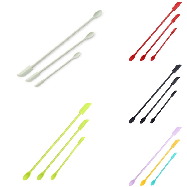 3 Size Mini Silicone Spatula Set