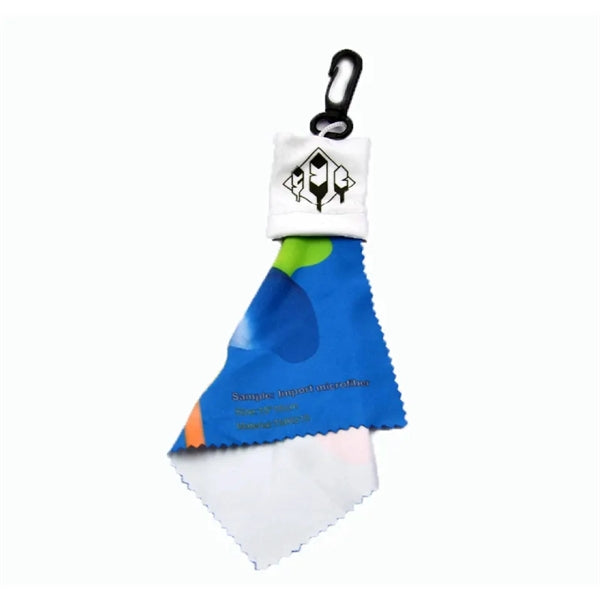 Microfiber Glasses & Lens Cleaner Keychain