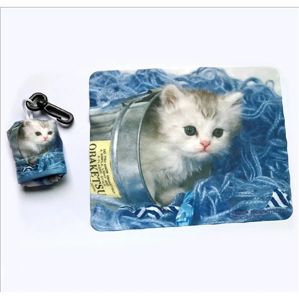 Microfiber Glasses & Lens Cleaner Keychain