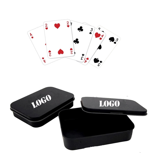 Playing Cards With Iron Case
