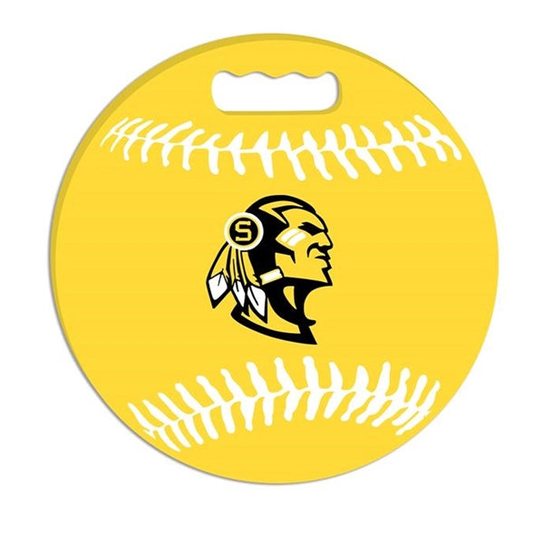 Baseball Shaped Stadium Seat Cushion