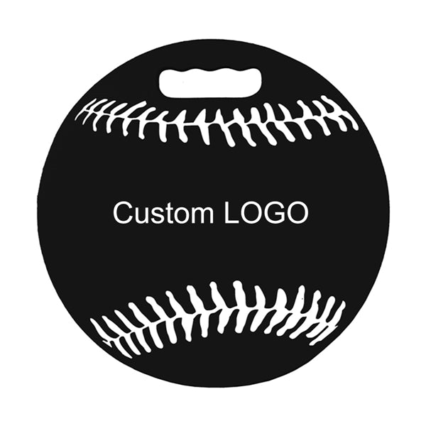Baseball Shaped Stadium Seat Cushion