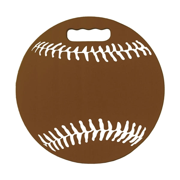 Baseball Shaped Stadium Seat Cushion