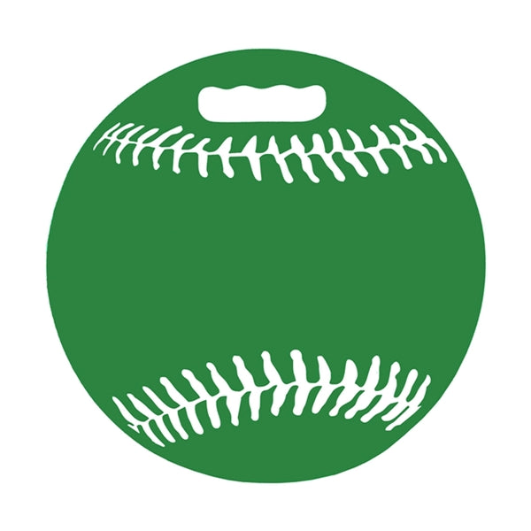 Baseball Shaped Stadium Seat Cushion