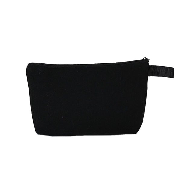 Canvas Cotton Pencil Case Makeup Bag