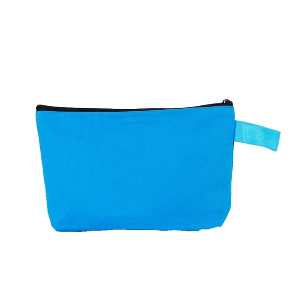 Canvas Cotton Pencil Case Makeup Bag
