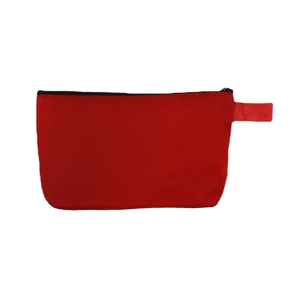 Canvas Cotton Pencil Case Makeup Bag