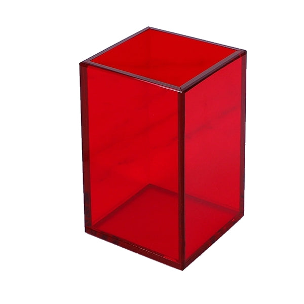 Transparent Acrylic Desktop Pen Holder Brush Organizer