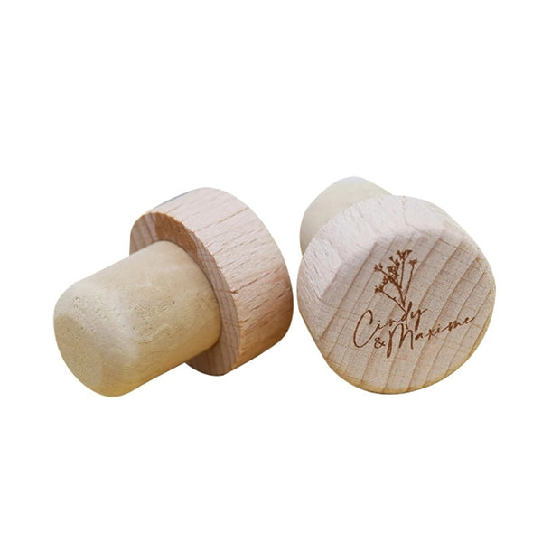 Natural Wood Wine Stopper Cork