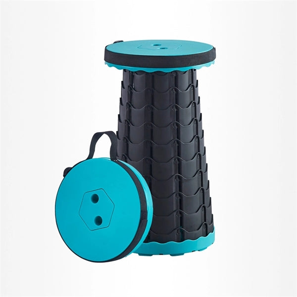 Telescopic Camping Stool Portable Folding Retractable Chair
