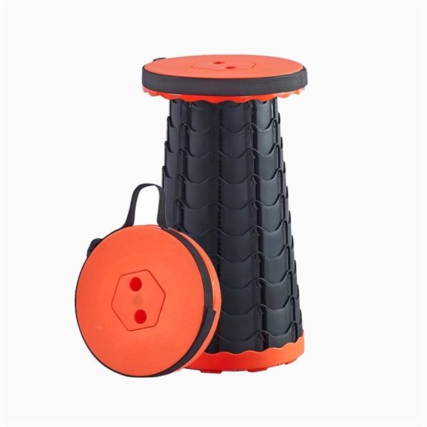Telescopic Camping Stool Portable Folding Retractable Chair