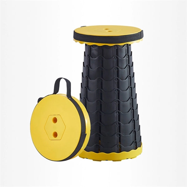 Telescopic Camping Stool Portable Folding Retractable Chair