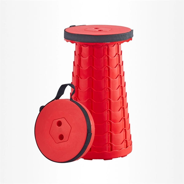 Telescopic Camping Stool Portable Folding Retractable Chair