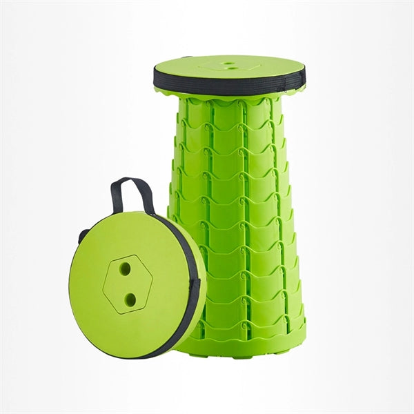 Telescopic Camping Stool Portable Folding Retractable Chair