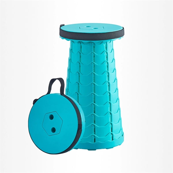 Telescopic Camping Stool Portable Folding Retractable Chair